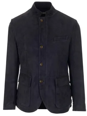   Al Duca D'aosta  Field jacket blu navy  