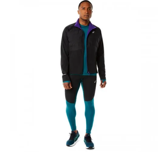 ASICS WINTER RUN JACKET Performance Black Heather/Perform. Black