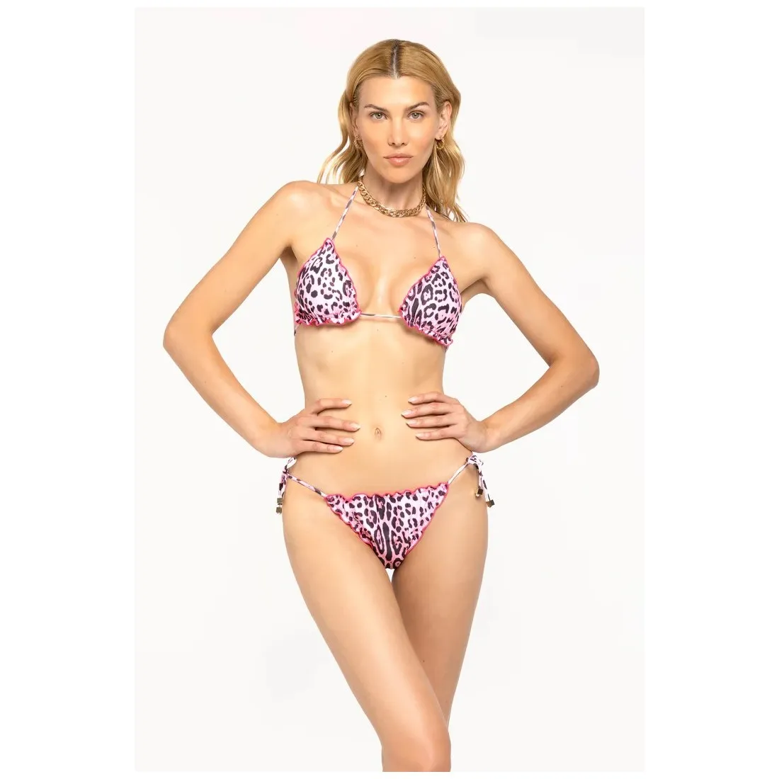 BIKINI TRIANGOLO E SLIP PRETTY LEO 4GIVENESS FGBW3734 042