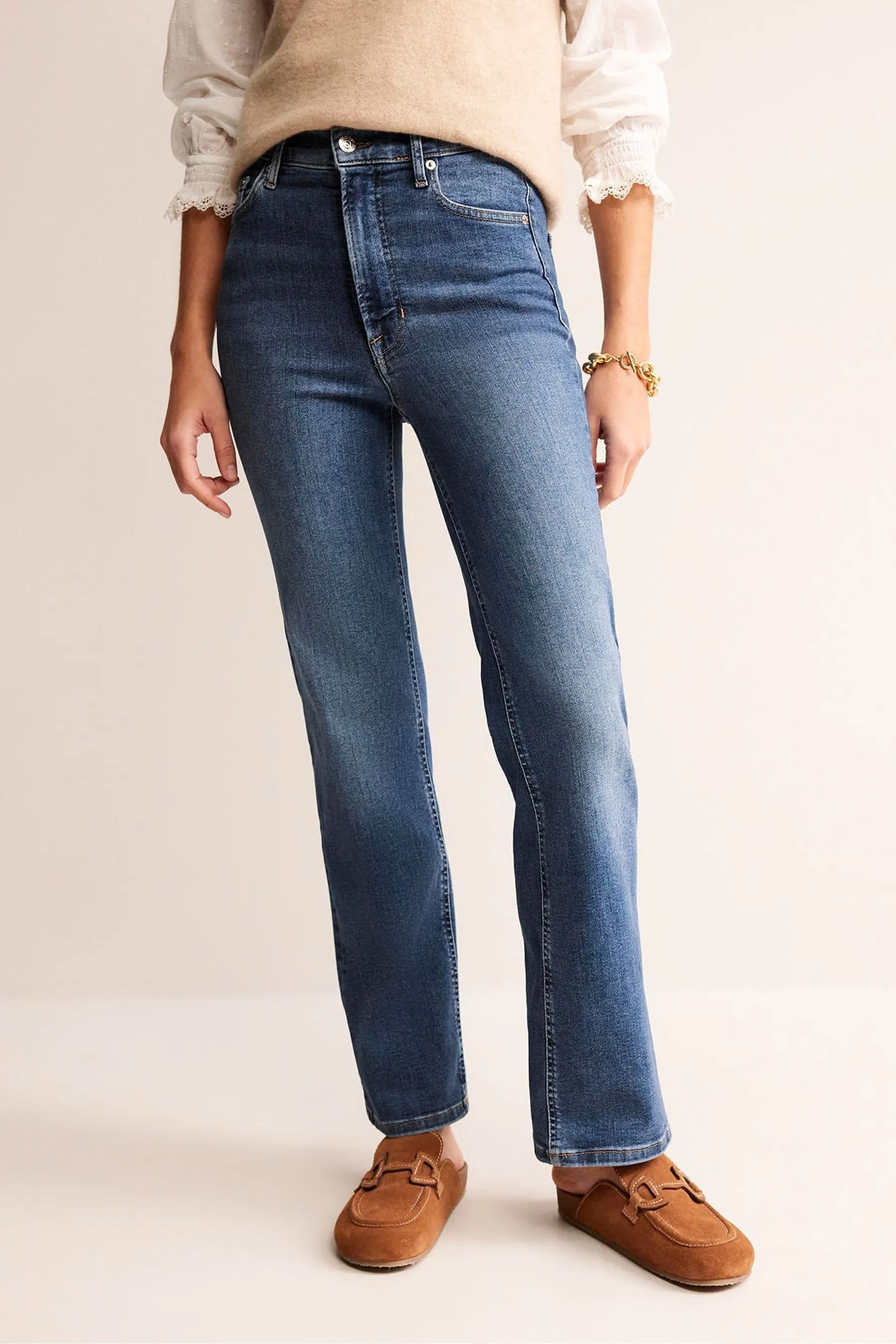 Boden - True - Jeans a vita alta    