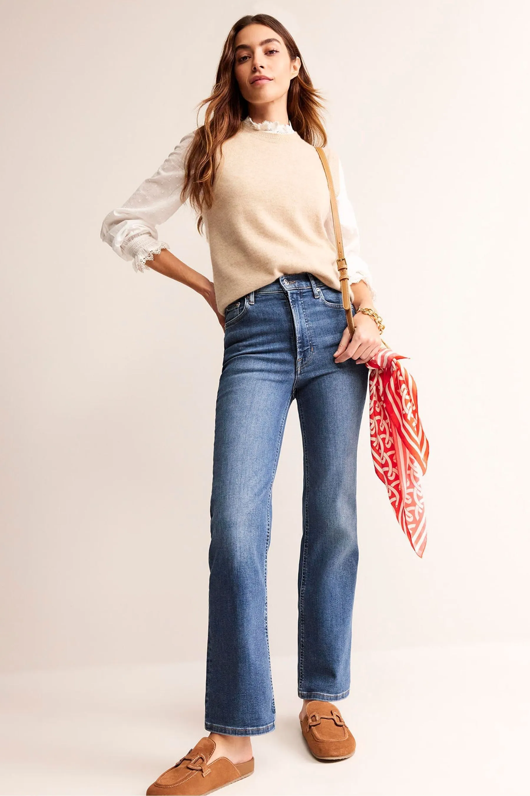 Boden - True - Jeans a vita alta    