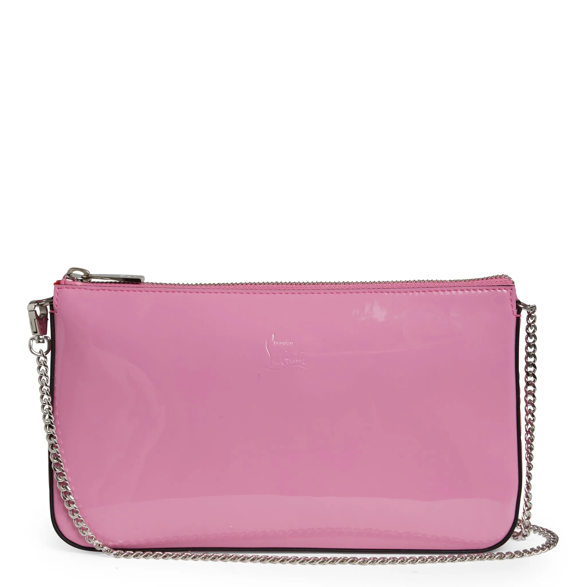 Borsa a mano ''Loubila Pouch'' in vernice rosa