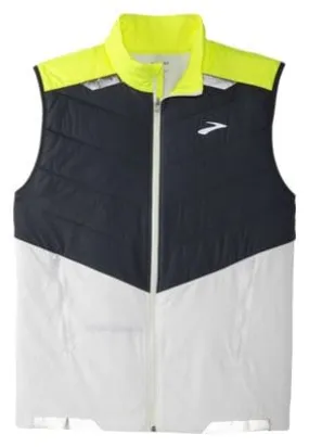 Brooks Run Visible Thermal Jacket Grey White