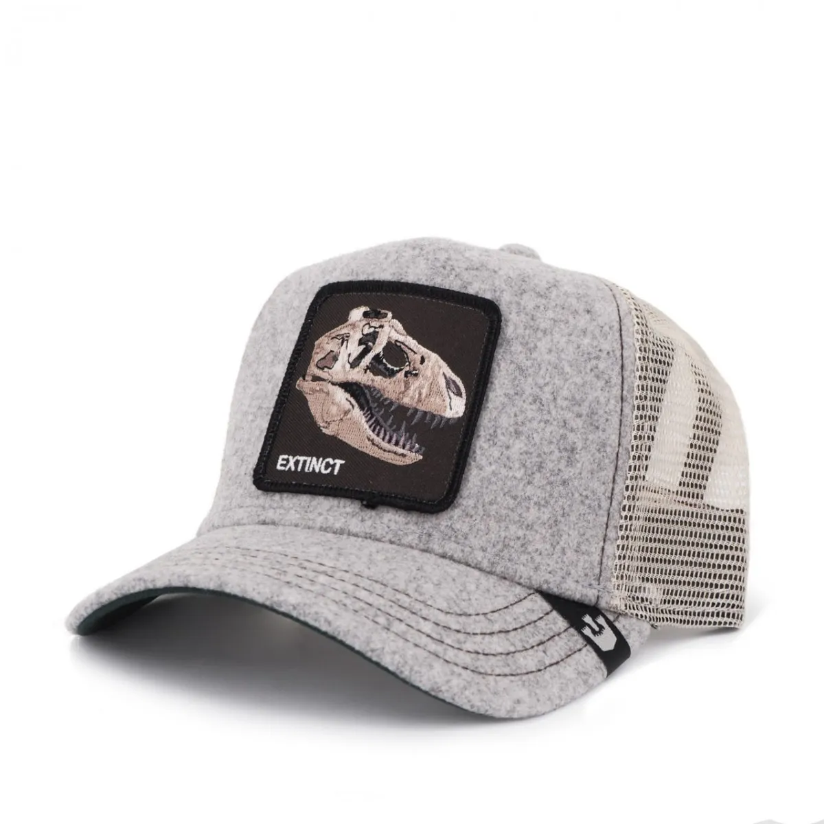 Cappello Da Baseball Bone Head, Grigio