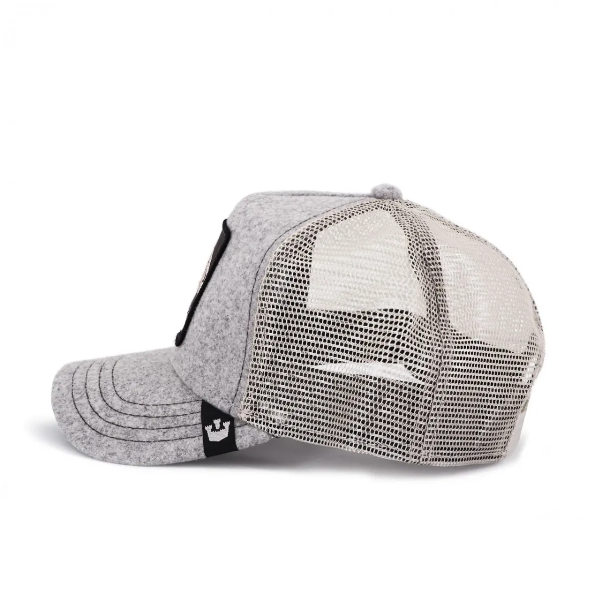 Cappello Da Baseball Bone Head, Grigio