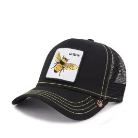 Cappello Da Baseball Queen Bee Nero