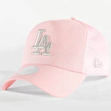 Cappello trucker da donna LA 60503580 Rosa Argento