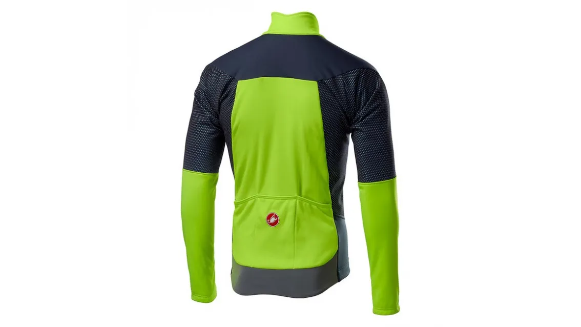 CASTELLI Mortirolo V Jacket Yellow Fluo