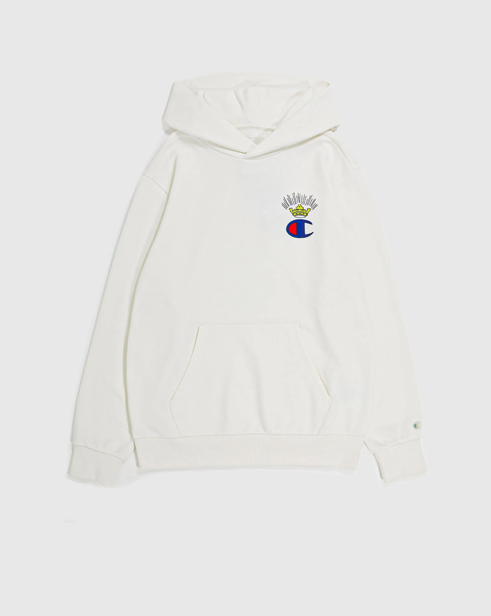 Champion Felpa Con Cappuccio Eco Future Bianco Uomo