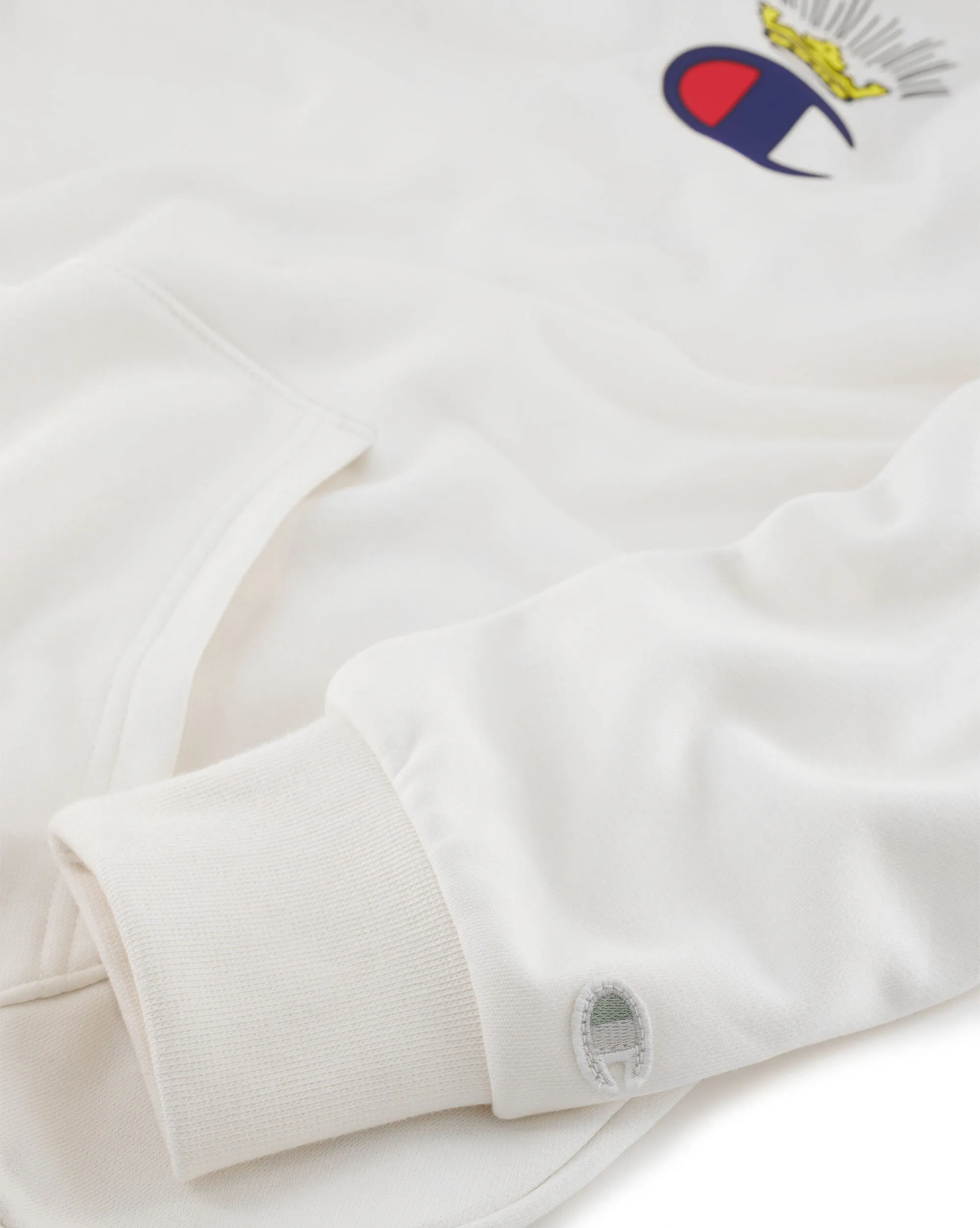 Champion Felpa Con Cappuccio Eco Future Bianco Uomo