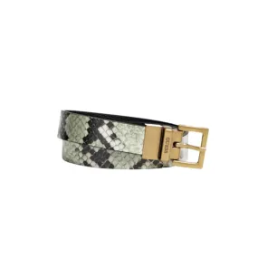 CINTURA GUESS PITONATA GRIGIA