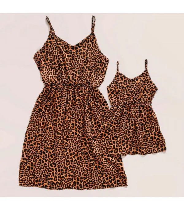 Coordinato mamma-figlia leopard dress Hanna