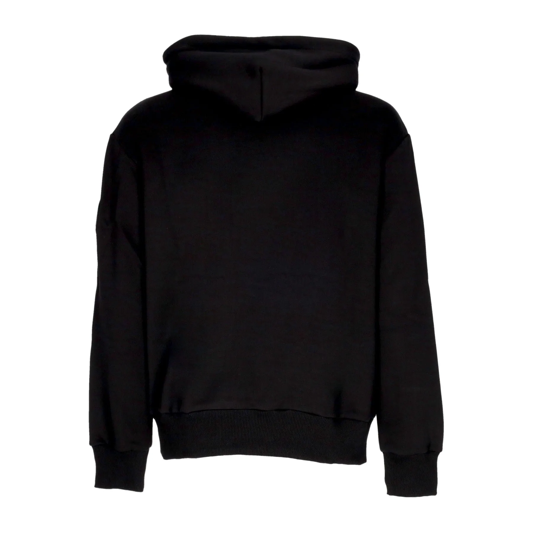 Felpa Cappuccio Uomo Heritage Macro Logo Hoodie Black
