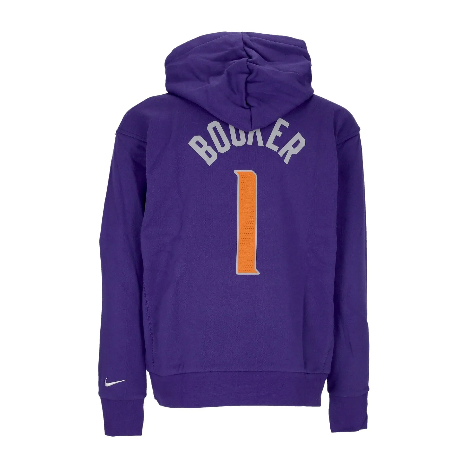 Felpa Cappuccio Uomo Nba Essential Fleece Hoodie No 1 Devin Booker Phosun New Orchid