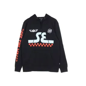 FELPA CAPPUCCIO VANS X SE BIKES PO HOODIE BLACK