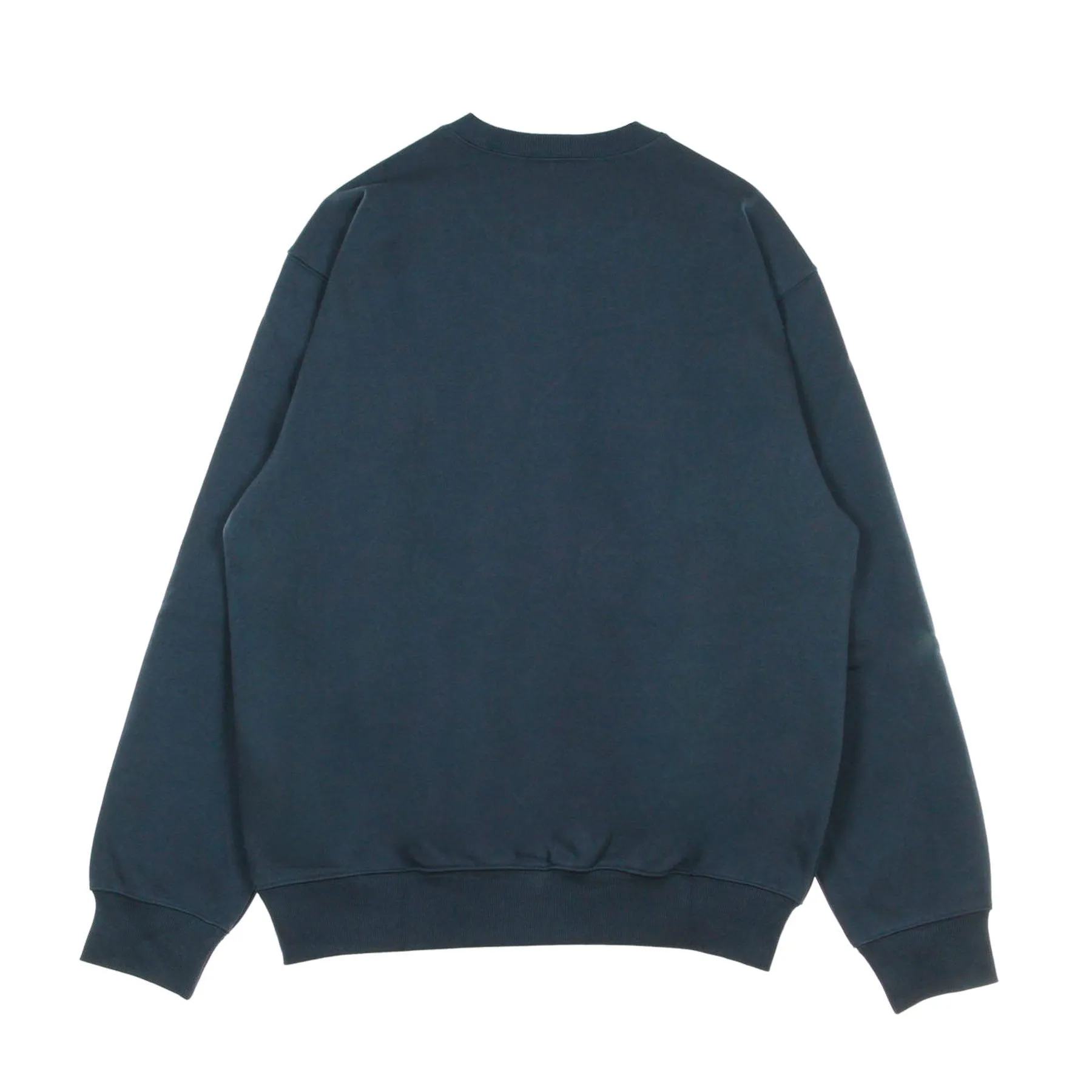 Felpa Girocollo Uomo Sweat Admiral Blue/black