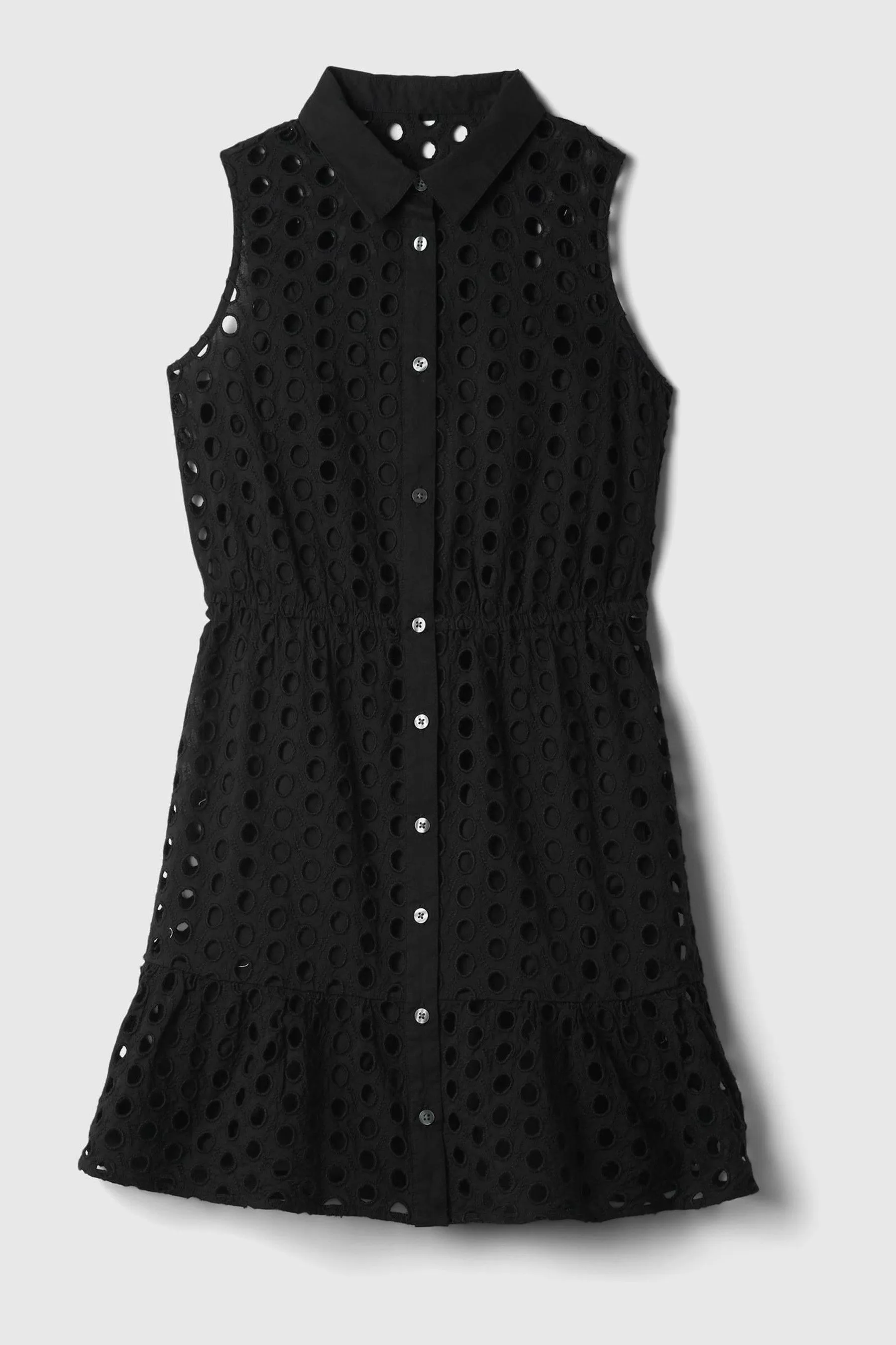 Gap Eyelet Tiered Mini Dress    