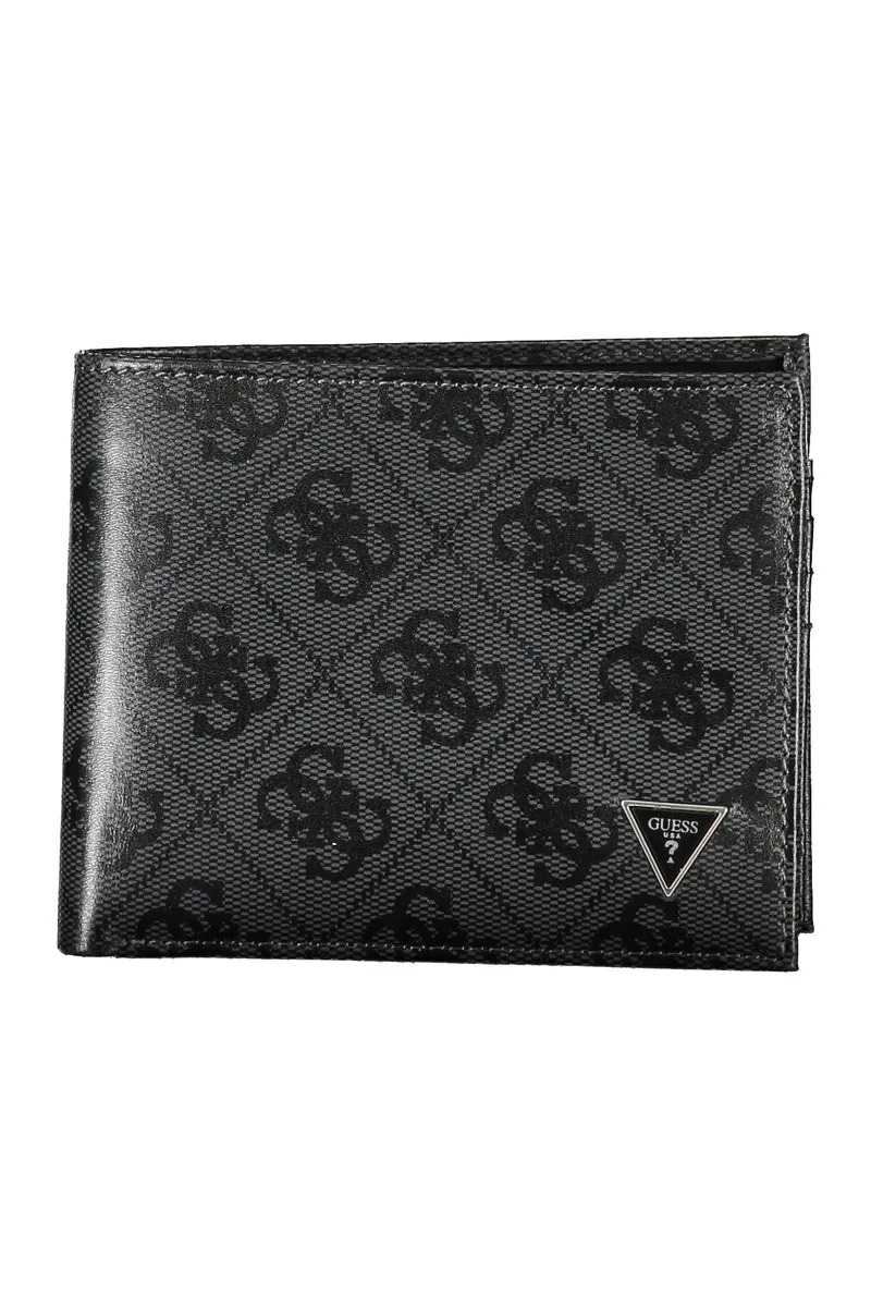 GUESS JEANS PORTAFOGLIO UOMO NERO