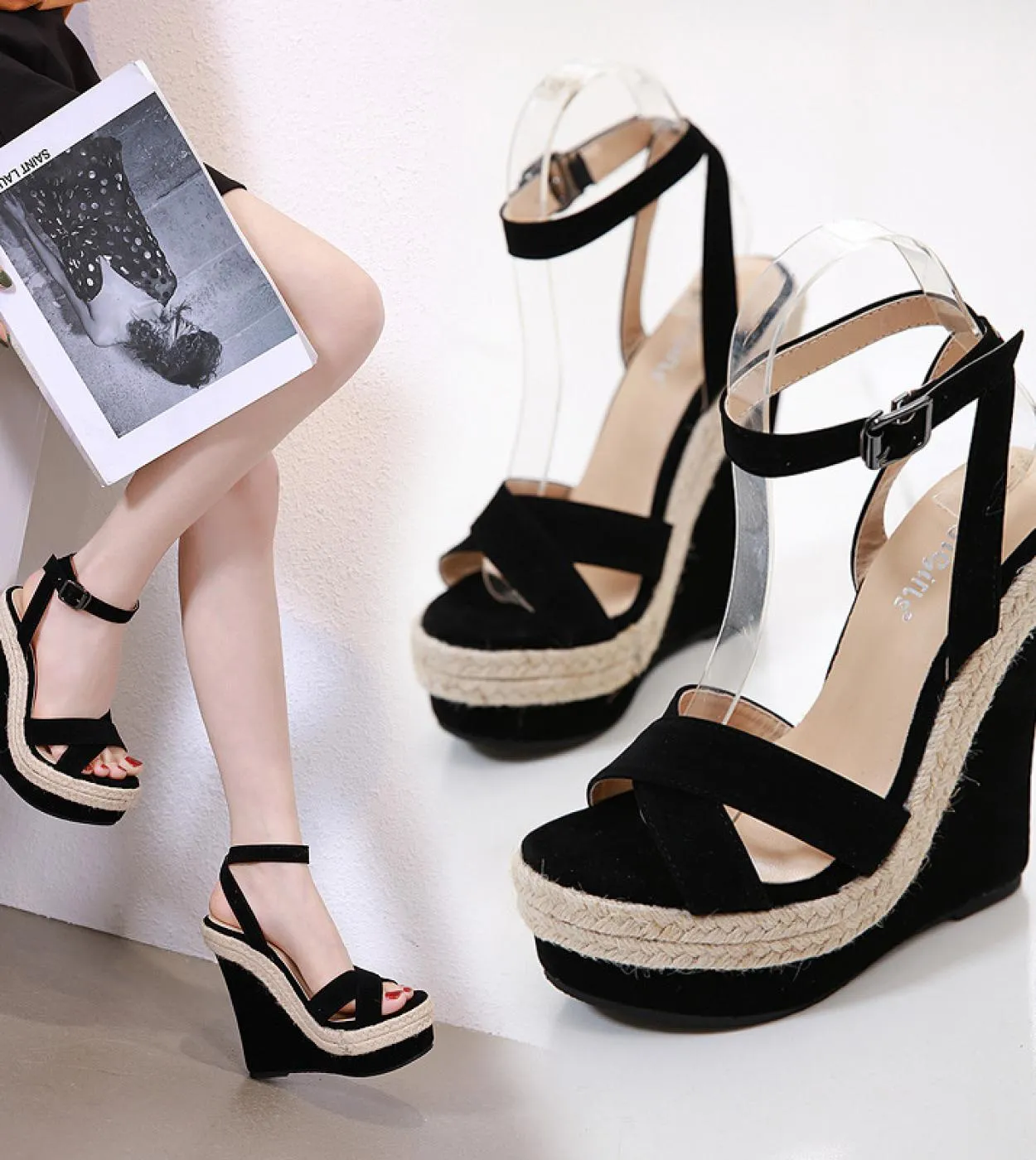 Heel Square Buckle Stiletto   Square Heels Woman  Women  Square Toe Heels  Pumps