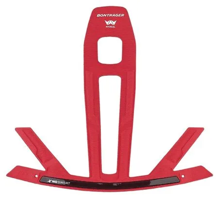 Imbottitura per casco Bontrager XXX WaveCel NoSweat rossa