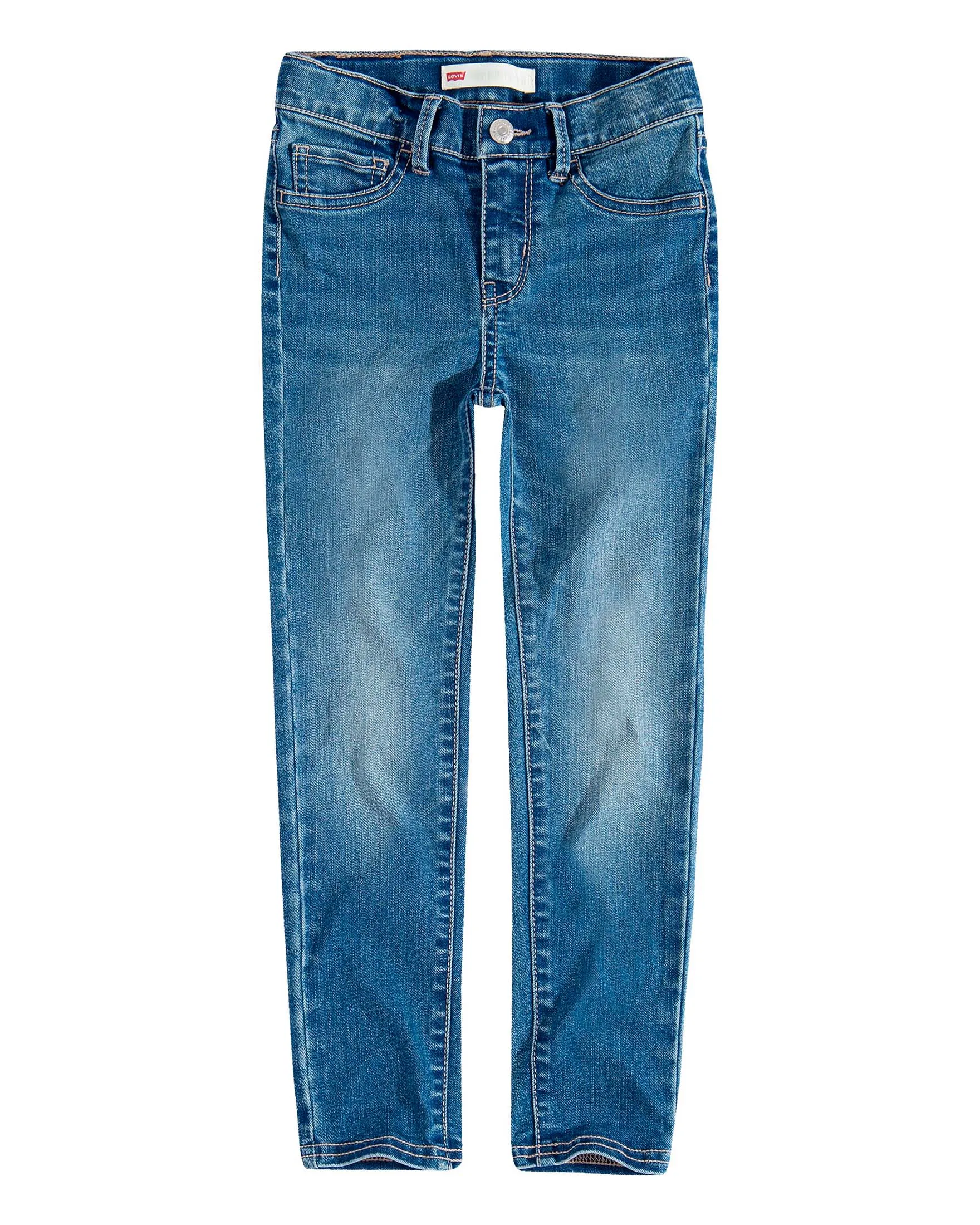 Jeans 710 vestibilità a vita regolare e gamba skinny lavaggio medio stone washed 10-16 anni