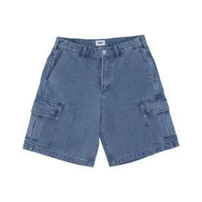 jeans corto uomo bigwig baggy denim cargo short LIGHT INDIGO