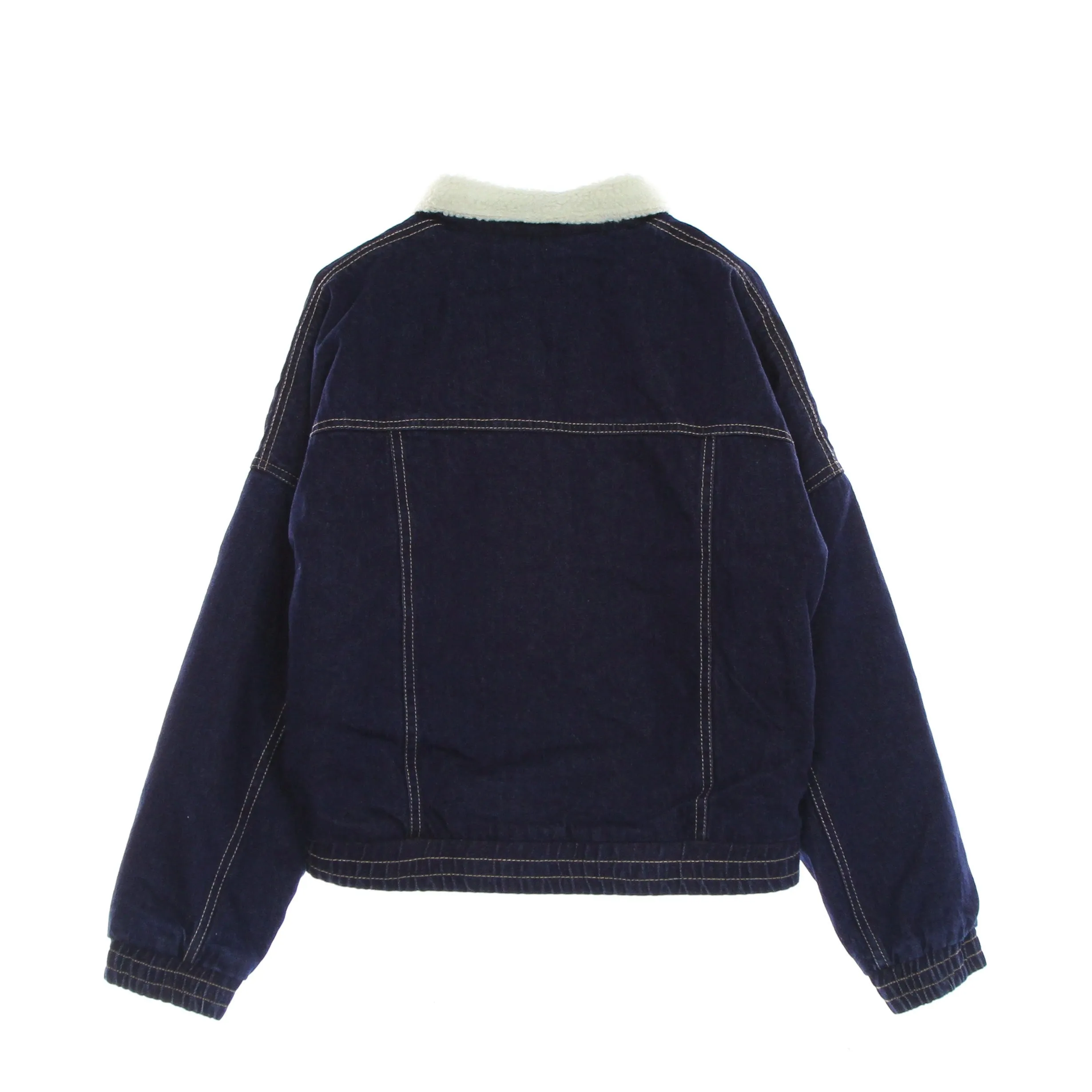 Jeans Donna Og Raw Denim Jacket Dark Blue