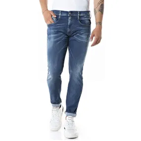 Jeans Slim Fit Anbass, Blu