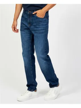 Jeans uomo Boss regular fit in denim rigido