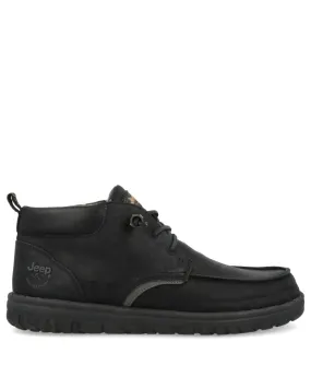 Jeep slip-on uomo Samoa mid black JM42140A