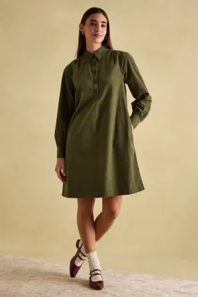 Joules Maple Corduroy Shirt Dress    