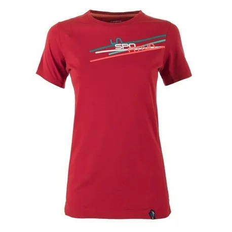 La Sportiva STRIPE 2.0 T-SHIRT W BERRY