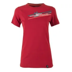 La Sportiva STRIPE 2.0 T-SHIRT W BERRY