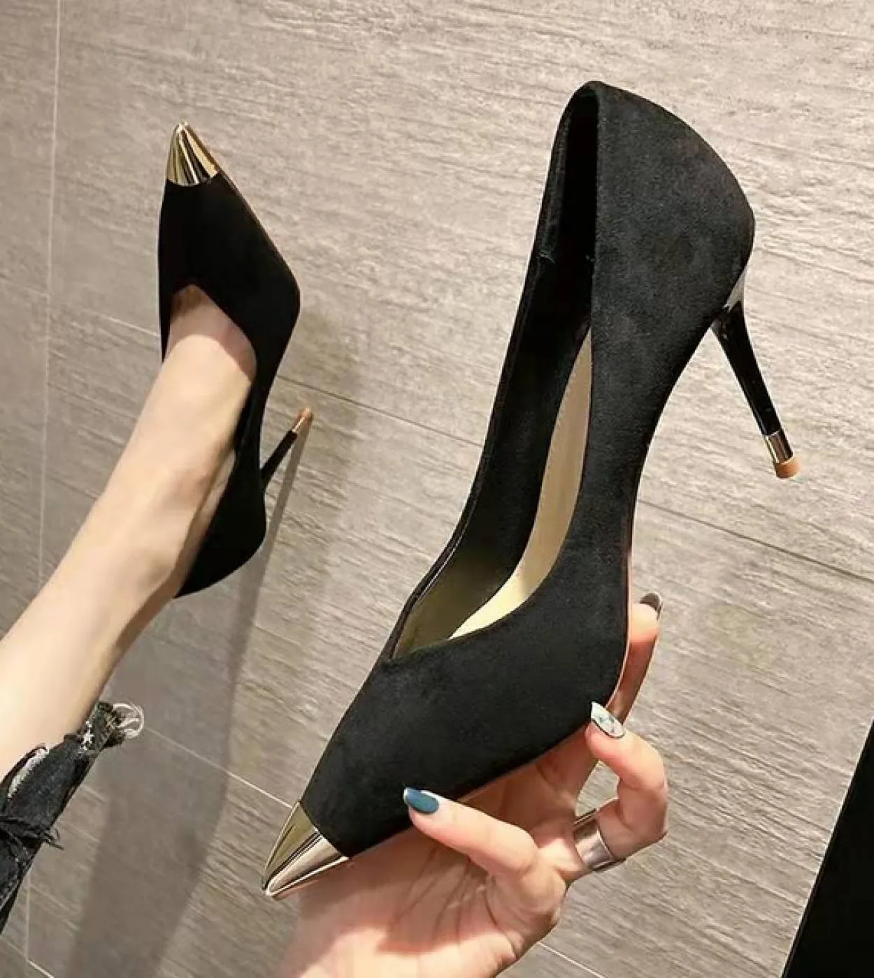 Ladies Shoe Heel Stiletto Pumps  Ladies Shoes Pointed Heels  2023  Ladies High