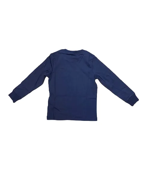 Levi's Kids Long Sleeve T-shirt Poster Logo navy