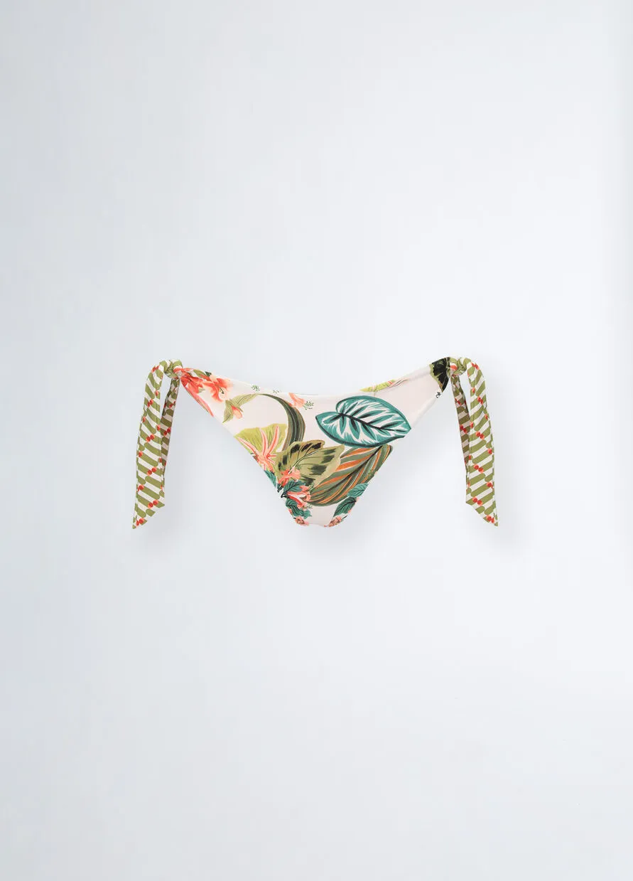 LIU-JO Slip da mare con stampa jungle