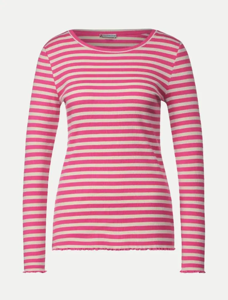 Maglia Manica Lunga Street One - Rosa