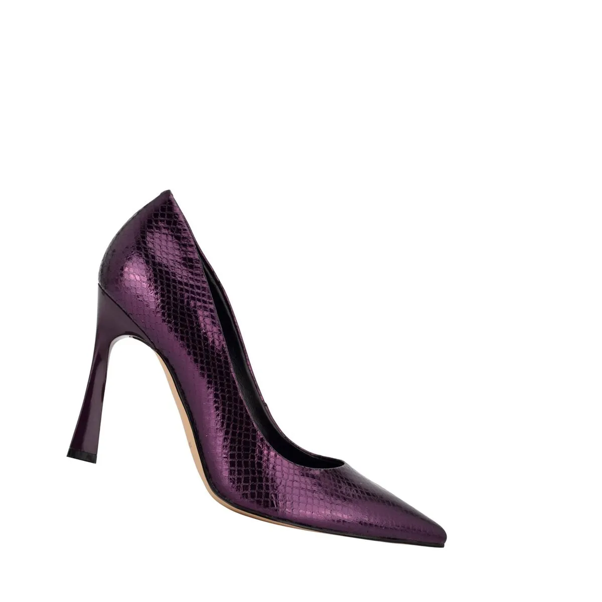 Marc Fisher Heels & Pumps Fino al 70% di sconto Sassie Heeled Pump Donna Viola Snake Suede