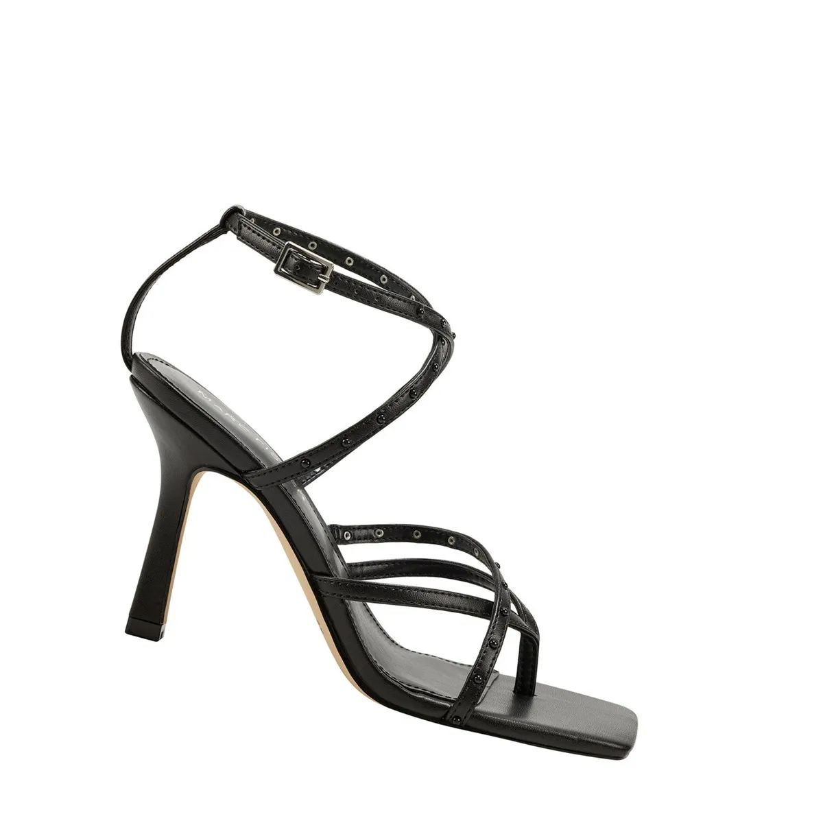 Marc Fisher Heels & Pumps Toronto Bossi Sandalo con tacco a cinturini da donna Nero