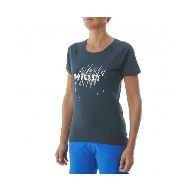 Millet  Women's tee-shirt - navy-blue LTK FAST TS SS W