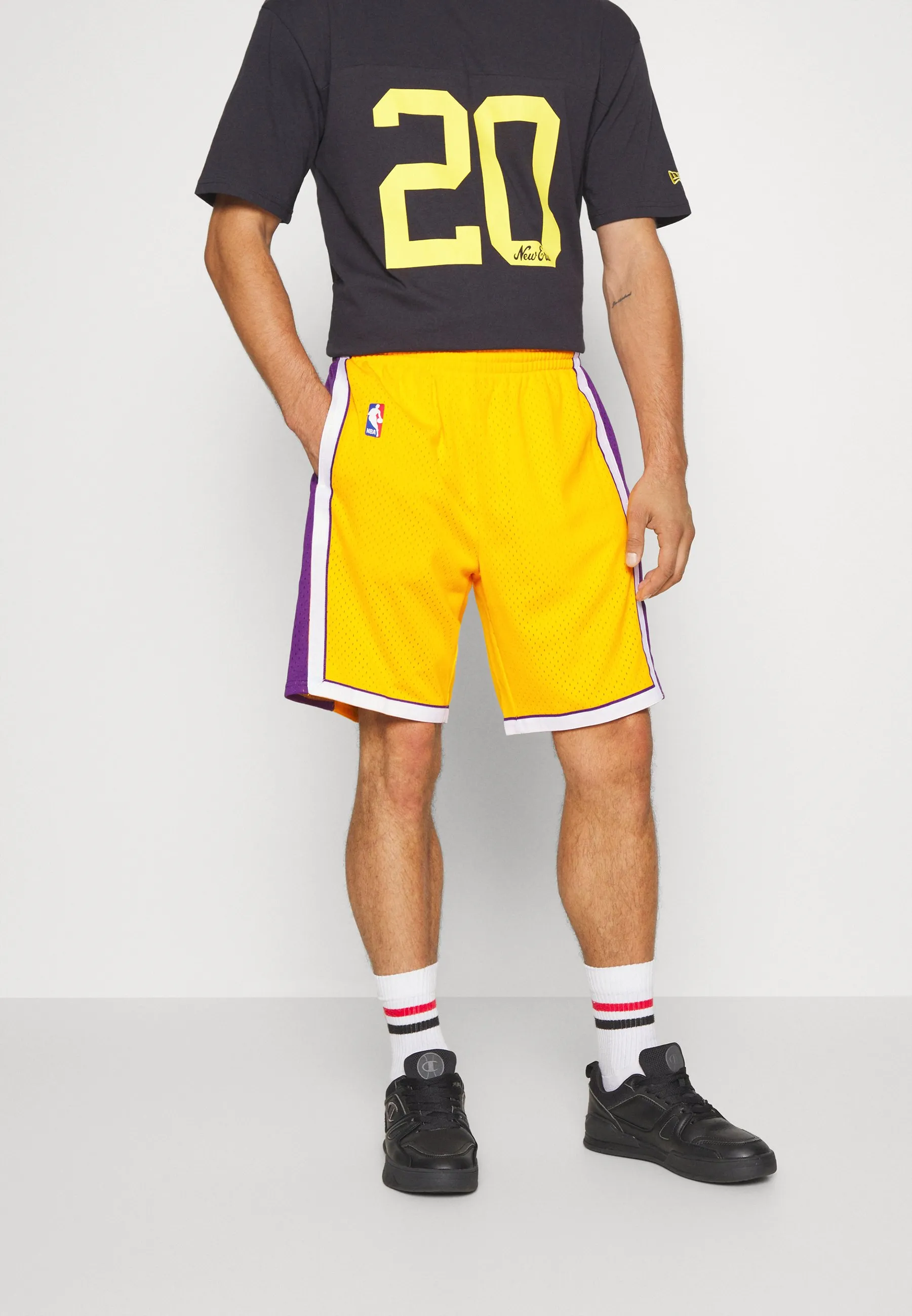 NBA LOS ANGELES LAKERSSWINGMAN SHORTS - Pantaloncini sportivi