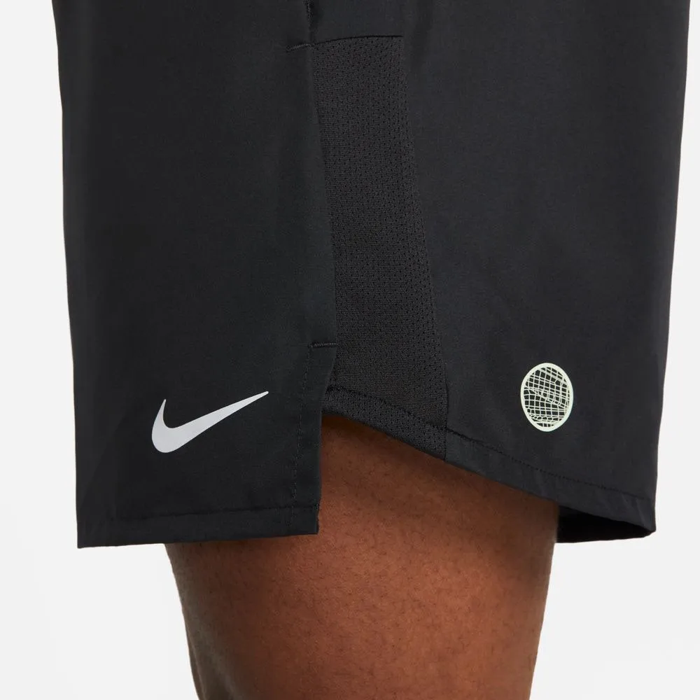 Nike Pantaloncini Running Df Challenger Hakone 5 Inch Nero Uomo