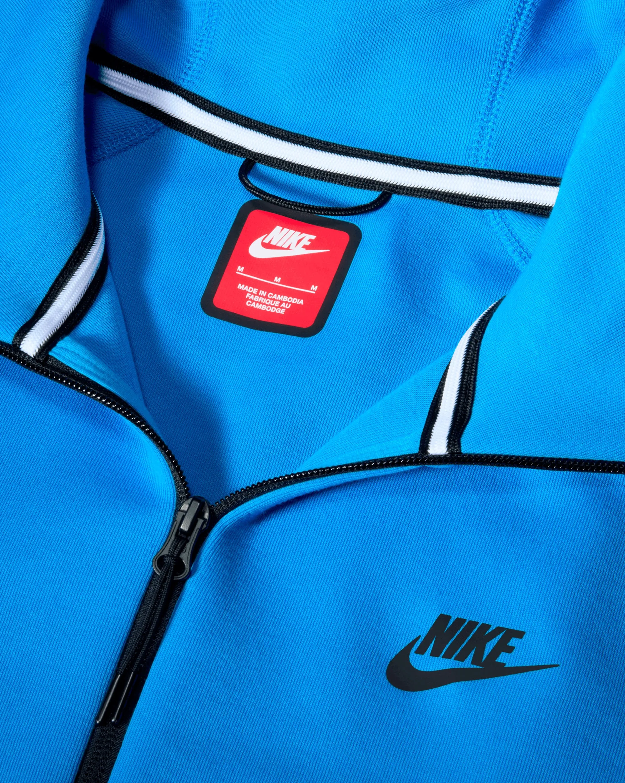 Nike Sportswear Felpa Con Cappuccio Tech Fleece Windrunner Blu Uomo