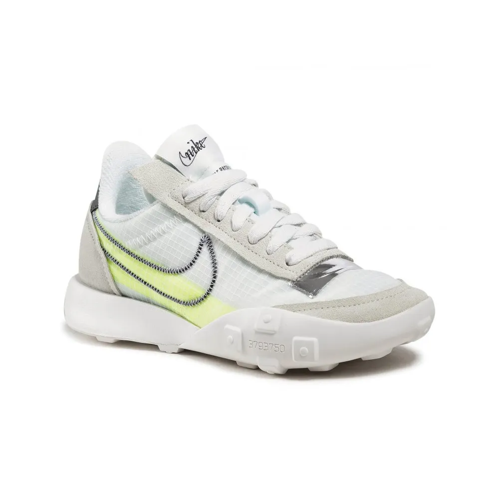 NIKE - Waffle Racer 2x - Summit White/Black/Volt/Chrome - DC4467-100