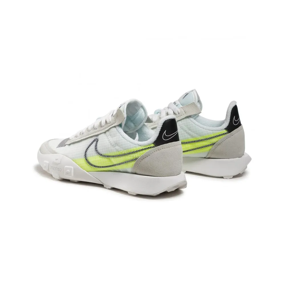 NIKE - Waffle Racer 2x - Summit White/Black/Volt/Chrome - DC4467-100