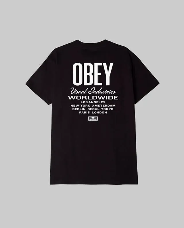 Obey T-Shirt Visual Ind. Worldwide