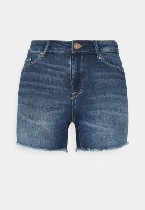 ONLBLUSH MID RAW - Shorts di jeans