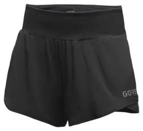 Pantaloncini da running Gore Wear R5 Light da donna Nero