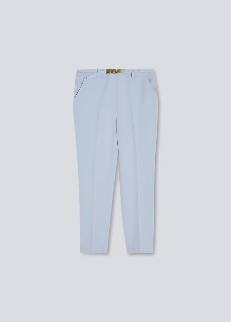 Pantalone chino con cintura liu jo