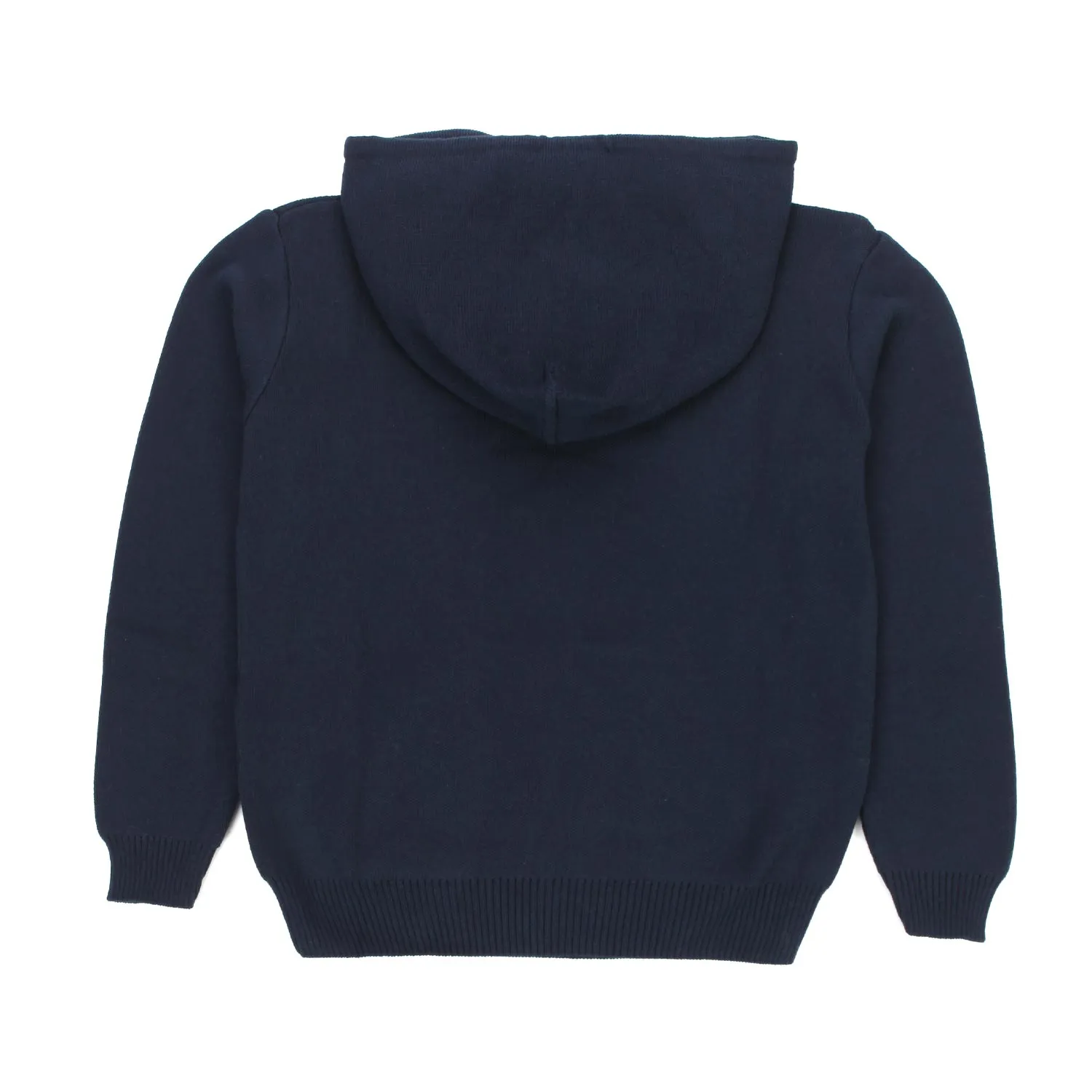 Pullover Isola Blu Con Cappuccio Bambino E Teen